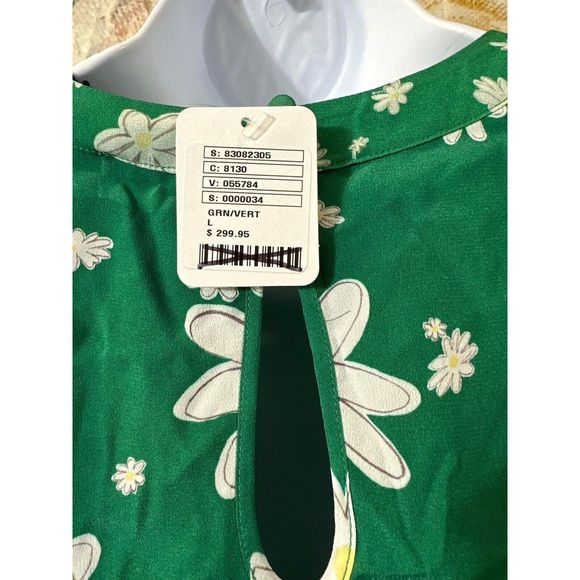 New Free People Robe Evelyn RIXO Maxi Dress Size Large - Picture 12 of 14